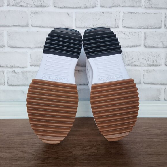 ⭐Converse Chuck Taylor Run Star Hike Hi 7.5 Women's Shoes Sneakers White 166799C - Picture 9 of 12